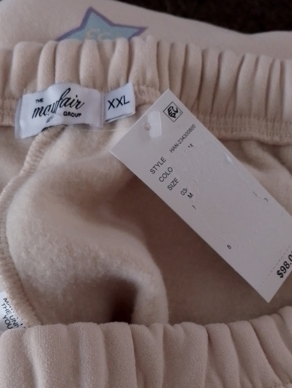 Mayfair x @ISCREAMCOLOUR Joggers Let Your Angels Lead The Way XXL New - Picture 3 of 8
